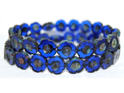 Hawaii flowers 14mm - Table cut beads