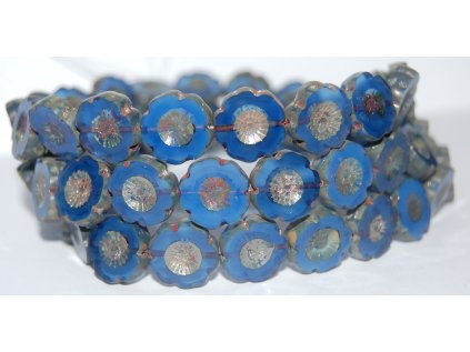 Hawaii flowers 14mm - Table cut beads