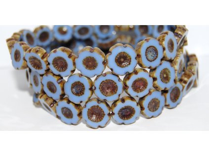 Hawaii flowers 14mm - Table cut beads