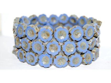 Hawaii flowers 14mm - Table cut beads