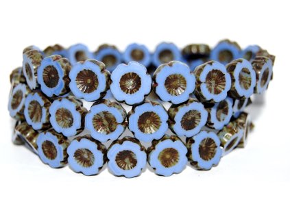 Hawaii flowers 14mm - Table cut beads