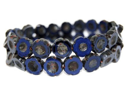 Hawaii flowers 14mm - Table cut beads