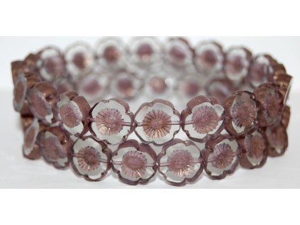 Hawaii flowers 14mm - Table cut beads