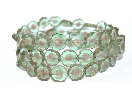 Hawaii flowers 14mm - Table cut beads