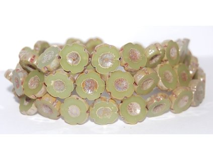 Hawaii flowers 14mm - Table cut beads