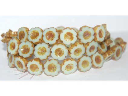 Hawaii flowers 14mm - Table cut beads