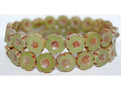 Hawaii flowers 14mm - Table cut beads