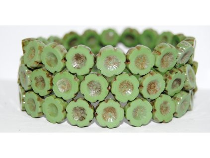 Hawaii flowers 14mm - Table cut beads