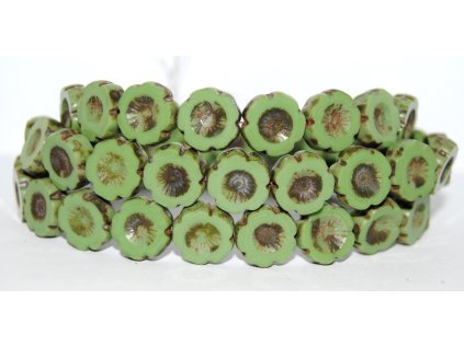 Hawaii flowers 14mm - Table cut beads