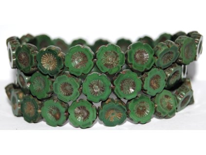 Hawaii flowers 14mm - Table cut beads