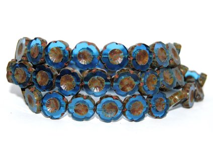 Hawaii flowers 14mm - Table cut beads