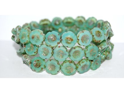 Hawaii flowers 14mm - Table cut beads