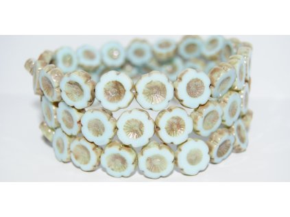 Hawaii flowers 14mm - Table cut beads