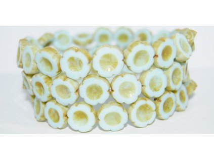 Hawaii flowers 14mm - Table cut beads