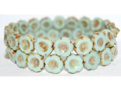 Hawaii flowers 14mm - Table cut beads