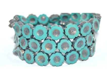 Hawaii flowers 14mm - Table cut beads