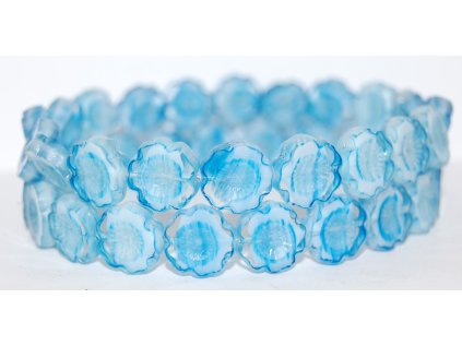 Hawaii flowers 14mm - Table cut beads