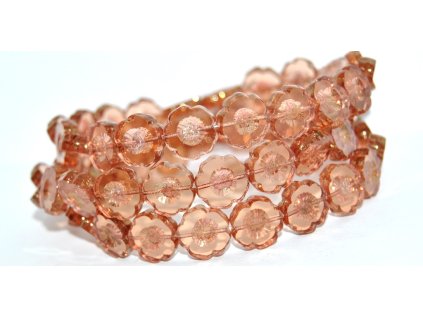 Hawaii flowers 14mm - Table cut beads