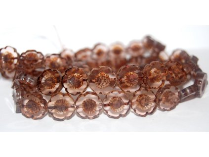 Kytky Hawai 14 mm - Ploškované perle