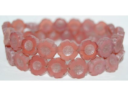 Hawaii flowers 14mm - Table cut beads