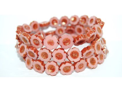 Hawaii flowers 14mm - Table cut beads