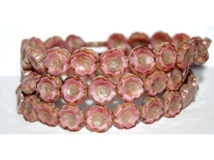 Hawaii flowers 14mm - Table cut beads