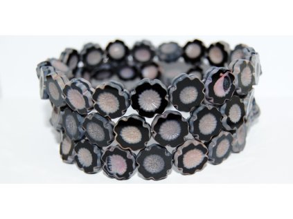 Hawaii flowers 14mm - Table cut beads