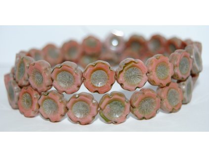 Hawaii flowers 14mm - Table cut beads