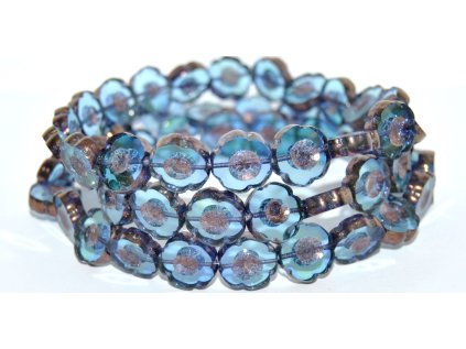 Hawaii flowers 14mm - Table cut beads