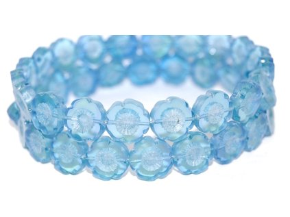 Hawaii flowers 14mm - Table cut beads