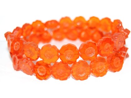 Hawaii flowers 14mm - Table cut beads