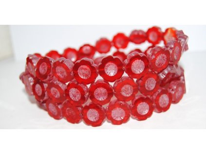 Hawaii flowers 14mm - Table cut beads