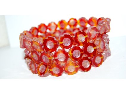 Hawaii flowers 14mm - Table cut beads