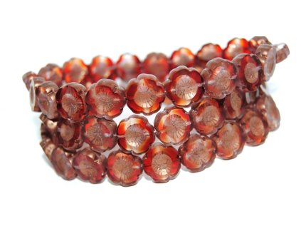 Hawaii flowers 14mm - Table cut beads