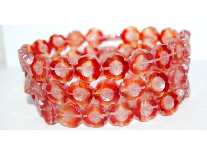 Hawaii flowers 14mm - Table cut beads