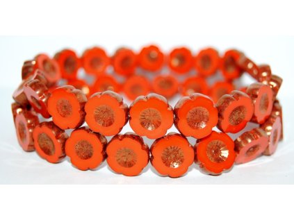 Hawaii flowers 14mm - Table cut beads