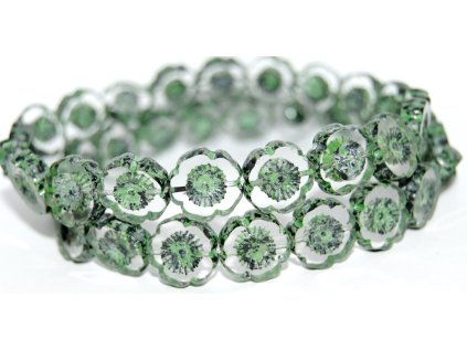 Hawaii flowers 14mm - Table cut beads