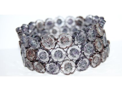 Hawaii flowers 14mm - Table cut beads