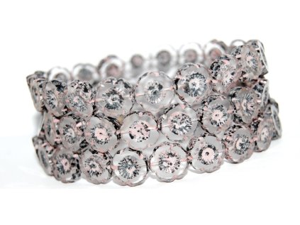 Hawaii flowers 14mm - Table cut beads