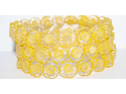 Hawaii flowers 14mm - Table cut beads