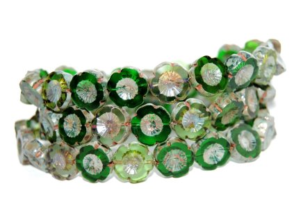 Hawaii flowers 14mm - Table cut beads