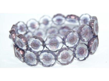 Hawaii flowers 16mm - Table cut beads