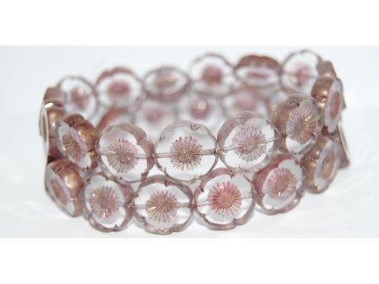 Hawaii flowers 16mm - Table cut beads