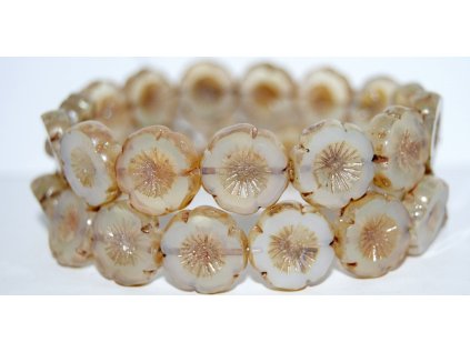 Hawaii flowers 16mm - Table cut beads