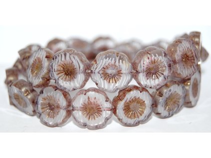 Hawaii flowers 16mm - Table cut beads