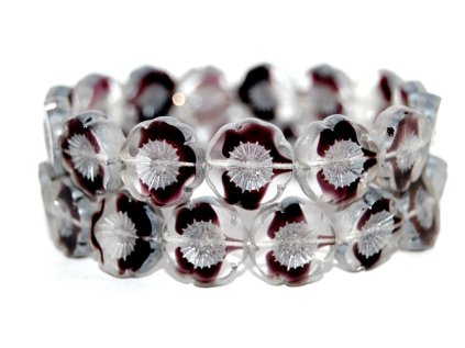 Hawaii flowers 16mm - Table cut beads