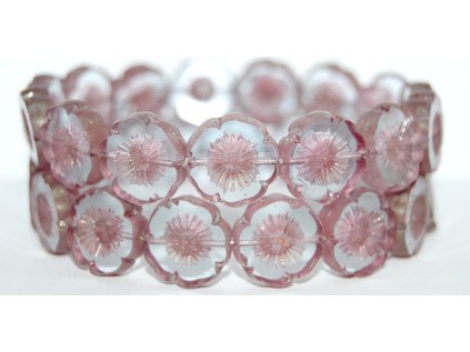 Hawaii flowers 16mm - Table cut beads