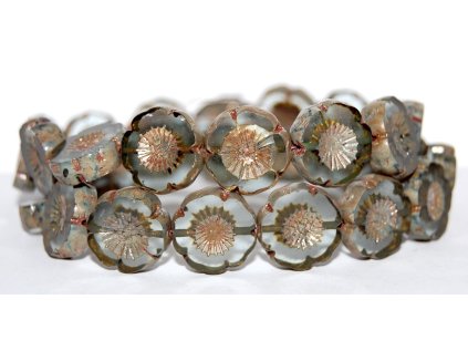 Hawaii flowers 16mm - Table cut beads