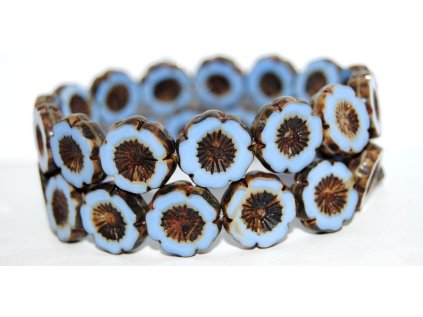 Hawaii flowers 16mm - Table cut beads