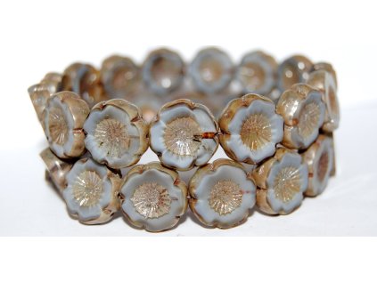 Hawaii flowers 16mm - Table cut beads